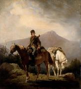 William Ranney Encamped in the Wilds of Kentucky Spain oil painting artist